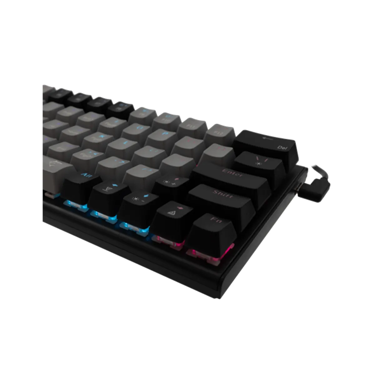 Whiteshark WS GK-002723V2-G-B/BL-HU GK-002723V2 mechanikus USB 2.0 HU vezetékes háttérvilágítás #3