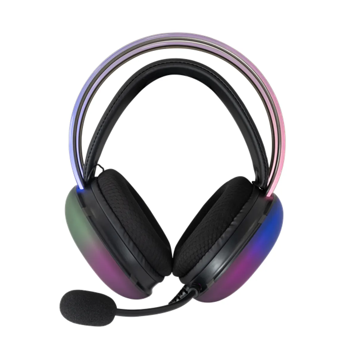 Whiteshark WS GH-2342B fejhallgató 2 db 3,5 mm és USB világítás mikrofon igen stereo fekete vezetékes PC-PS4-5-XBOX-MAC #3