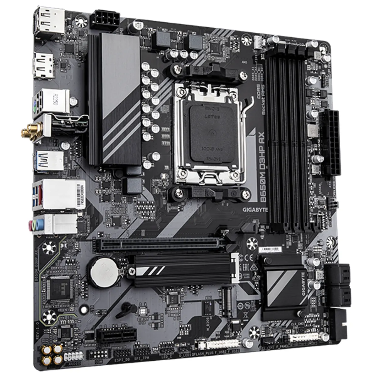 GIGABYTE B650M D3HP AX alaplap AM5 DDR5 mATX #1