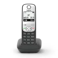 GIGASET S30852-H2810-S201 dect készülék hívószám kijelzés kihangosítás kijelző háttérvilágítás vezeték nélküli fekete üzenetrögzítő nincs