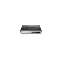 DLINK DGS-1008MP 8-portos PoE switch, nem menedzselhető, rackre szerelhető, 16 Gbps