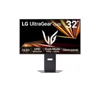 LG MON 32GX850A-B.AEU OLED játékmonitor 31.5" 165 Hz 3840x2160 0,03 ms Dönthető Forgatható Állítható magasság VESA 1000x600 HDMI DisplayPort #1