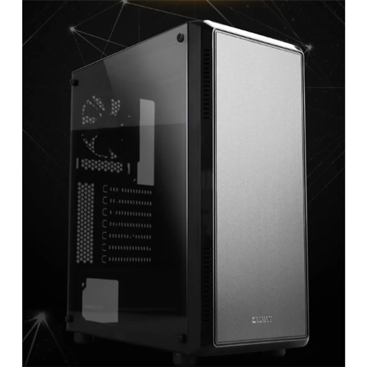 Zalman S4 ablakos táp nélküli ATX mid-tower USB 3.0 fekete #1