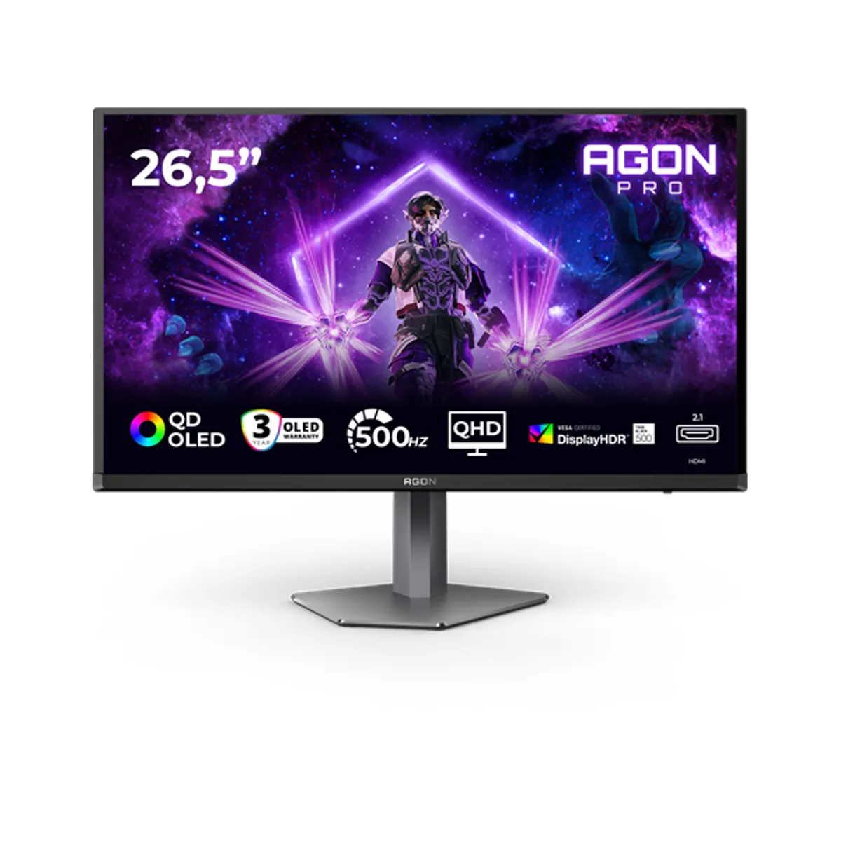 AOC AG276QKD2 26,5" OLED játék kijelző 2560x1440 500 Hz 0,03 ms #1