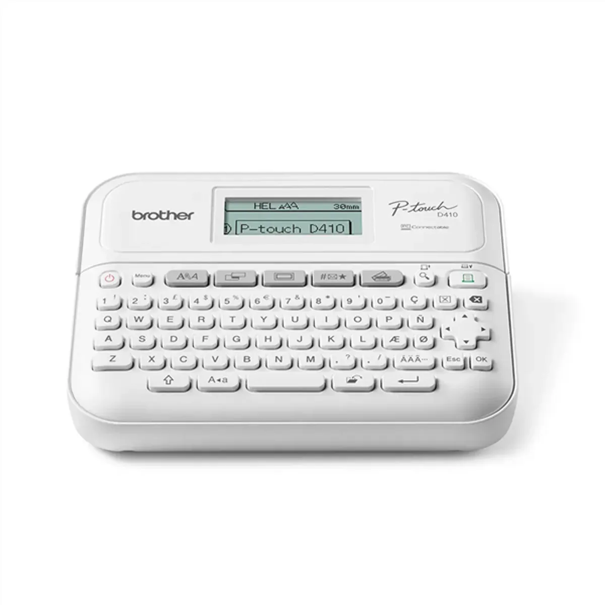 BROTHER PTD410YJ1 PT-D410 18 mm hőtranszfer USB LCD 16x2 QWERTY magyar #1