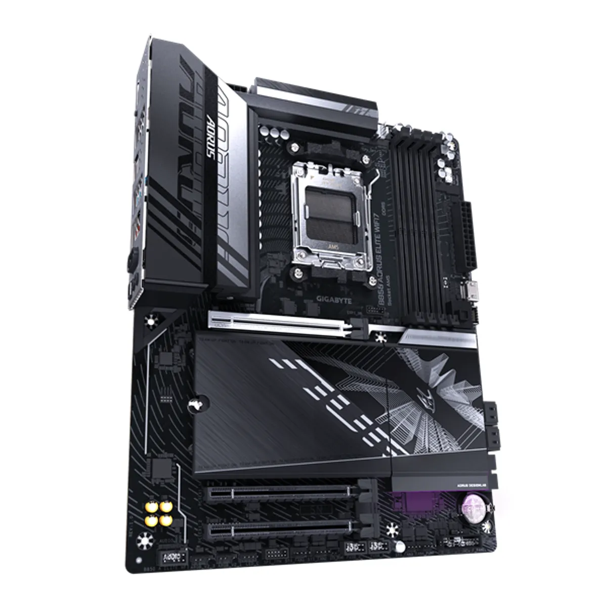 GIGABYTE B850 AORUS ELITE WIFI7 AM5 ATX DDR5 5200MHz 4x DIMM M.2 RAID 2.5GbE WiFi HDMI DP #1