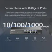 TP-LINK MS116GS hálózati kapcsoló 16x 10-100-1000 Mbps RJ-45, 32 Gbps, MAC-címtábla 8000 #4