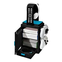 Numskull NS4953 PS5 és Xbox Series Fortnite LED-világítású játéktartó szekrényes állvány #2