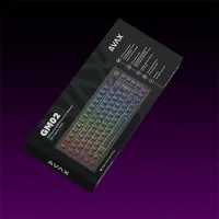 AVAX AVAX_GM02B GM02B Gasket RGB mechanikus Outemu barna kapcsoló 75 százalék #7