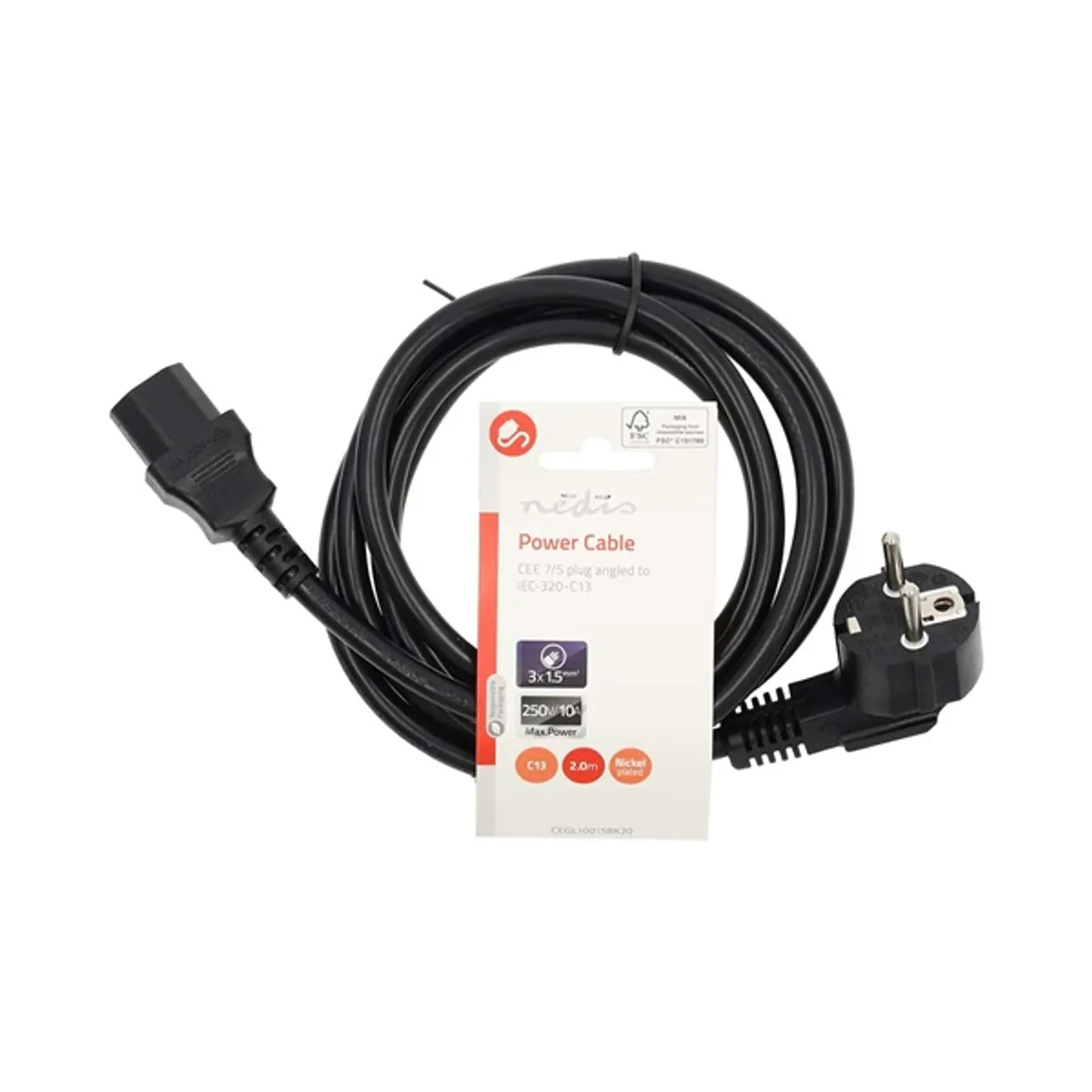 NEDIS CEGL10015BK20 kábel #1