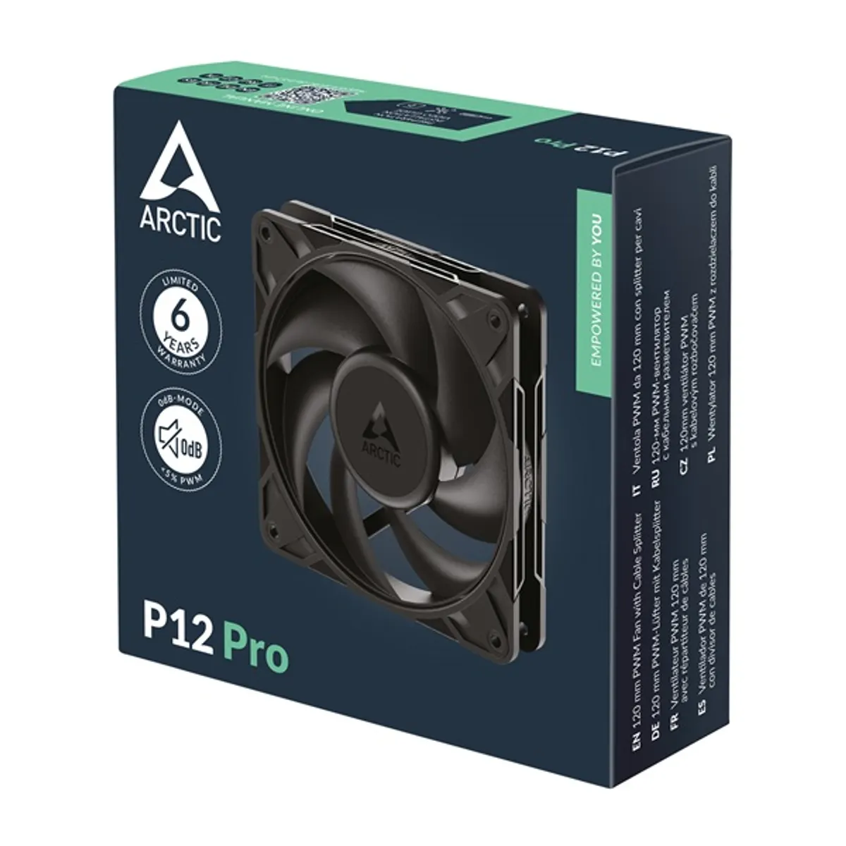 ARTIC COOLING ACFAN00305A hűtő ventilátor Low Noise 12cm #1