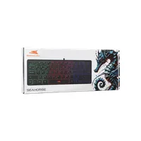 Baracuda BC BGK-04141B-US BGK-04141B-US kábeles US kiosztás háttérvilágítás USB 2.0 #5
