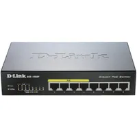DLINK DGS-1008P/E 8-portos PoE gigabites kapcsoló 16 Gbps