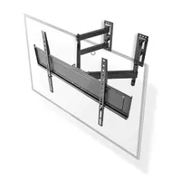Nedis TVWM5350BK fali TV-tartókonzol 32"-70" forgatható 45 fok dőlés 5-15 fok közötti VESA 100x100 600x400 acél fekete