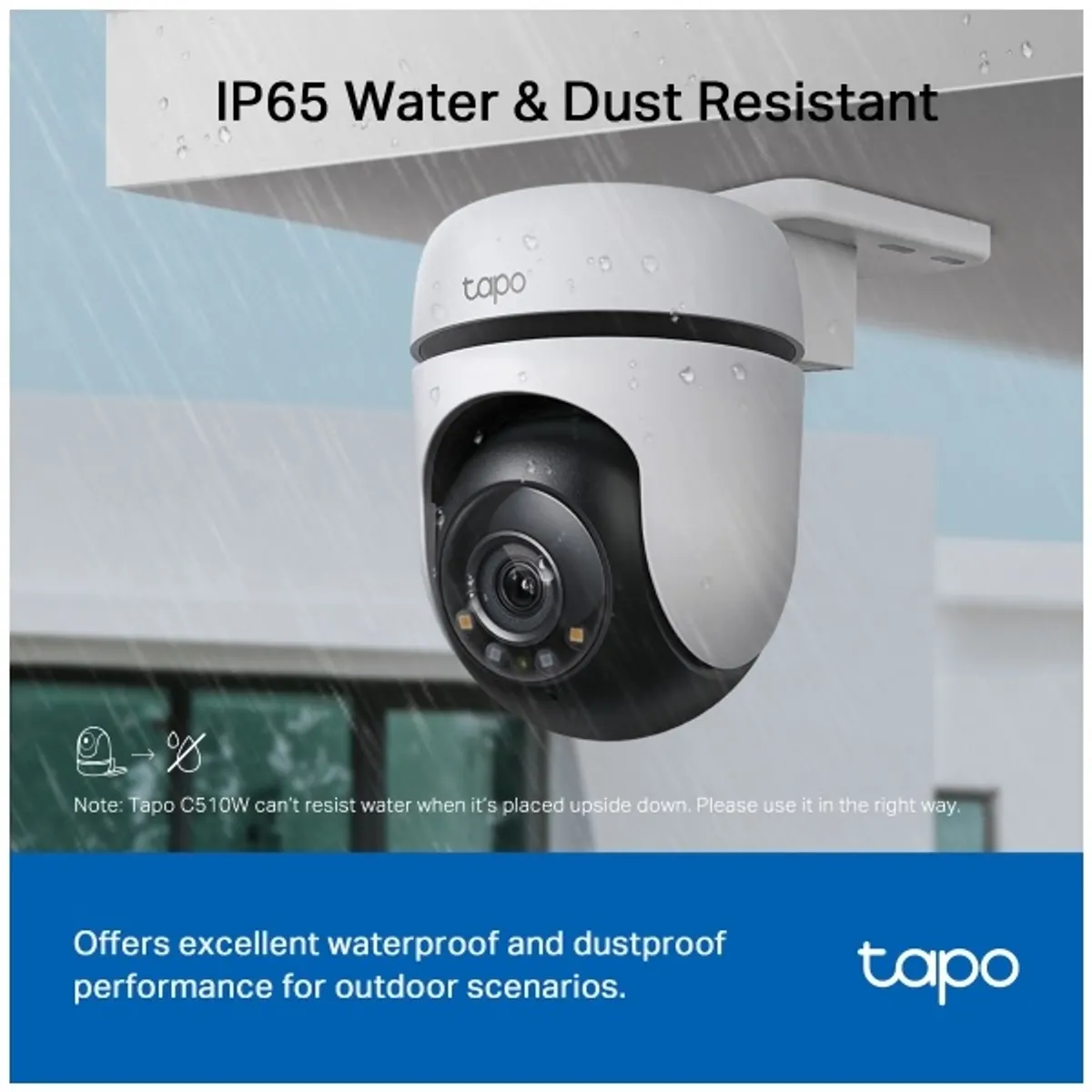 TP-LINK TAPO C510W Tapo C510W 2K 3MP IP65 kültéri forgatható wifi kamera #2