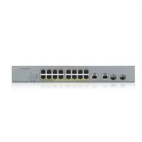 ZYXEL GS1350-18HP-EU0101F GS1350-18HP 18-portos menedzselt PoE switch 2x SFP 36 Gbps #2