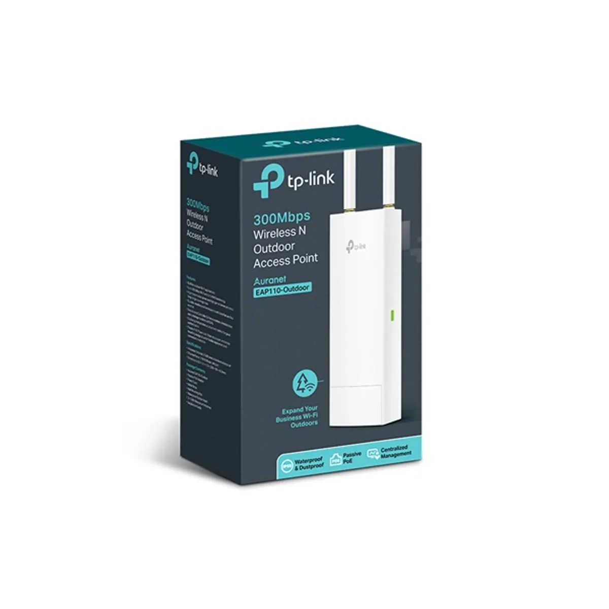 TP-LINK EAP110-OUTDOOR EAP110-Outdoor 300 Mbps 2x2 MIMO IP65 passzív PoE #2