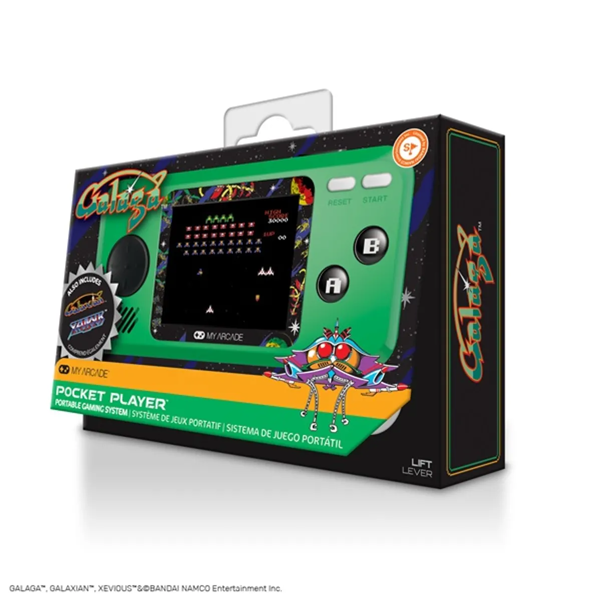 My Arcade DGUNL-3244 Galaga 3in1 pocket player #3