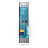 Nedis CABW24170AT20 digitális koax kábel, 2 x aranyozott rca, hossz 2m #3