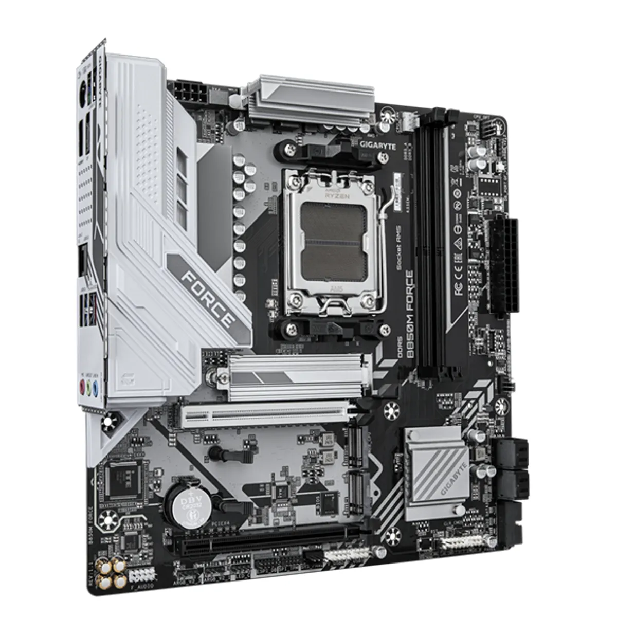 GIGABYTE B850M FORCE alaplap AM5 DDR5 PCIe 5.0 x16, 2x M.2, 4x SATA, 2.5GbE, Micro ATX, HDMI 2.1 #1