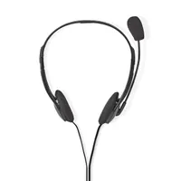 Nedis CHST100BK mikrofonos fejhallgató 2 m 2x 3,5 mm 32 Ohm 105 dB 20 Hz-20 kHz #2