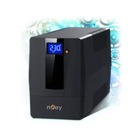NJOY PWUP-LI100H1-AZ01B Horus Plus 1000 VA 600 W Line-interaktív 4x Schuko USB LCD #1