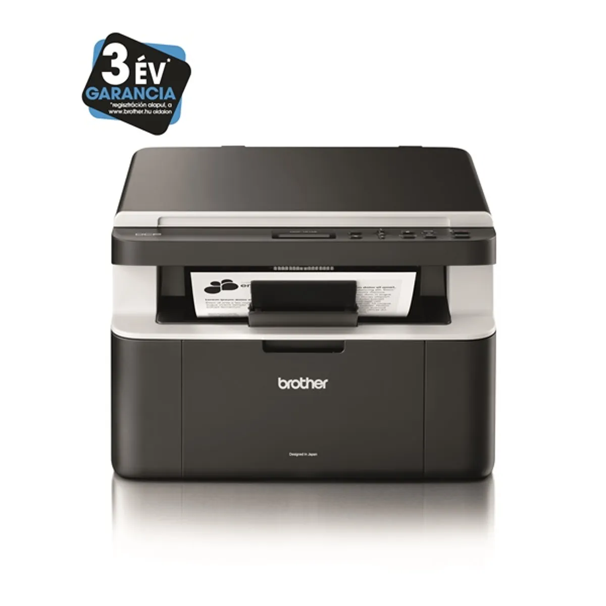Brother dcp1512eyj1 DCP-1512E mono multifunkciós lézer nyomtató, másoló 20 oldal percenként 2400x600dpi USB 2.0 150 lap bemenet, 50 lap kimenet #1