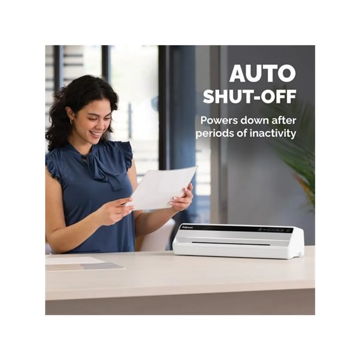 Fellowes 5736001 Saturn 3i A3 80-125 mikron InstaHeat Auto Shut Off #6
