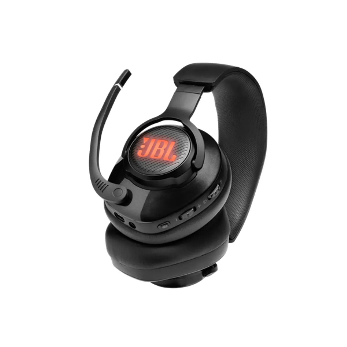 JBL JBLQUANTUM400BLK Quantum 400 fejhallgató 50 mm meghajtó, impedancia 32 ohm, 20 Hz-20 kHz, USB-C, 3,5 mm, beépített mikrofon, flip-up #6