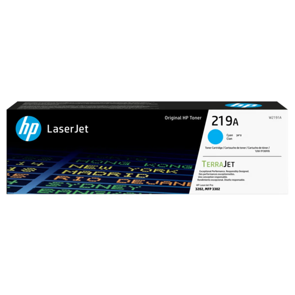 HP supply W2191A tintapatron kék kb 1200 oldal Color LaserJet 3302 3202 #1