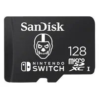SANDISK 00215474 microSDXC kártya Nintendo Switch 128GB olvasás 100 megabájt, írás 90 megabájt, UHS-I, U3 #3