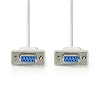 Nedis CCGL52055IV20 null modem kábel 2m DB9 #1