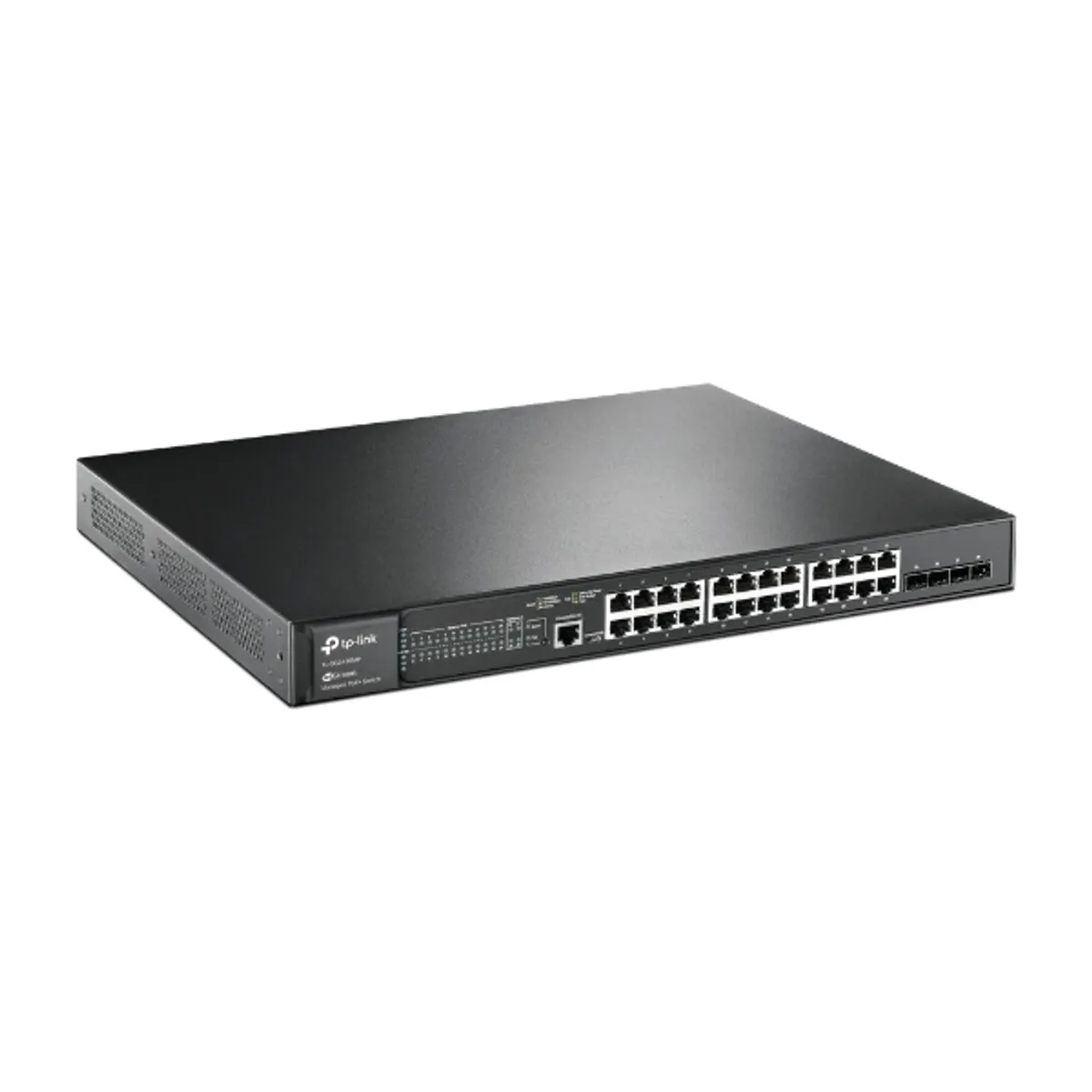 TP-LINK SG3428MP Omada 28-port gigabit L2 plus menedzselt switch 24 PoE portok 4 SFP 1U #1
