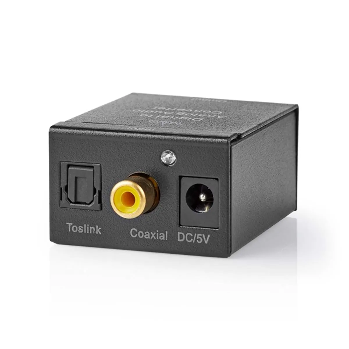 Nedis ACON2510BK digitális audiokonverter TosLink bemenet RCA digitális bemenet 3,5 mm kimenet 2x RCA kimenet integrált erősítő 24 bit 96 kHz #7