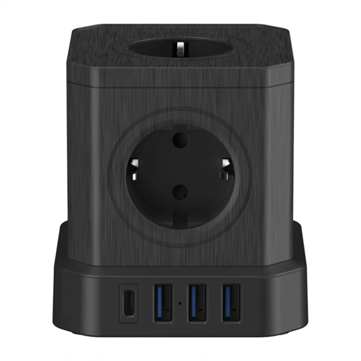 Newell NL4387 GaN power cube 9in1 5 AC aljzat 3 USB-A 1 USB-C 4000 W 1,5 m kábel #2