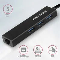 AXAGON HMA-GL3A 3-portos usb hub és gigabit lan usb 3.2 gen 1 #2