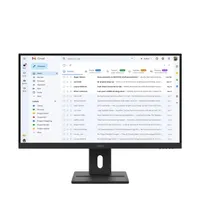 LENOVO-COM 64BCMAT4EU monitor 27" IPS 1080p 100 Hz 4 ms 300 lumen 1x HDMI 1.4 1x DP 1.2 1x VGA VESA 100x100 állítható magasság dönthető forgatható pivot beépített tápegység hangszóró