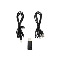 Whiteshark WS WGH-2441B vezeték nélküli fejhallgató mikrofonos stereo fekete USB-C töltésre #4