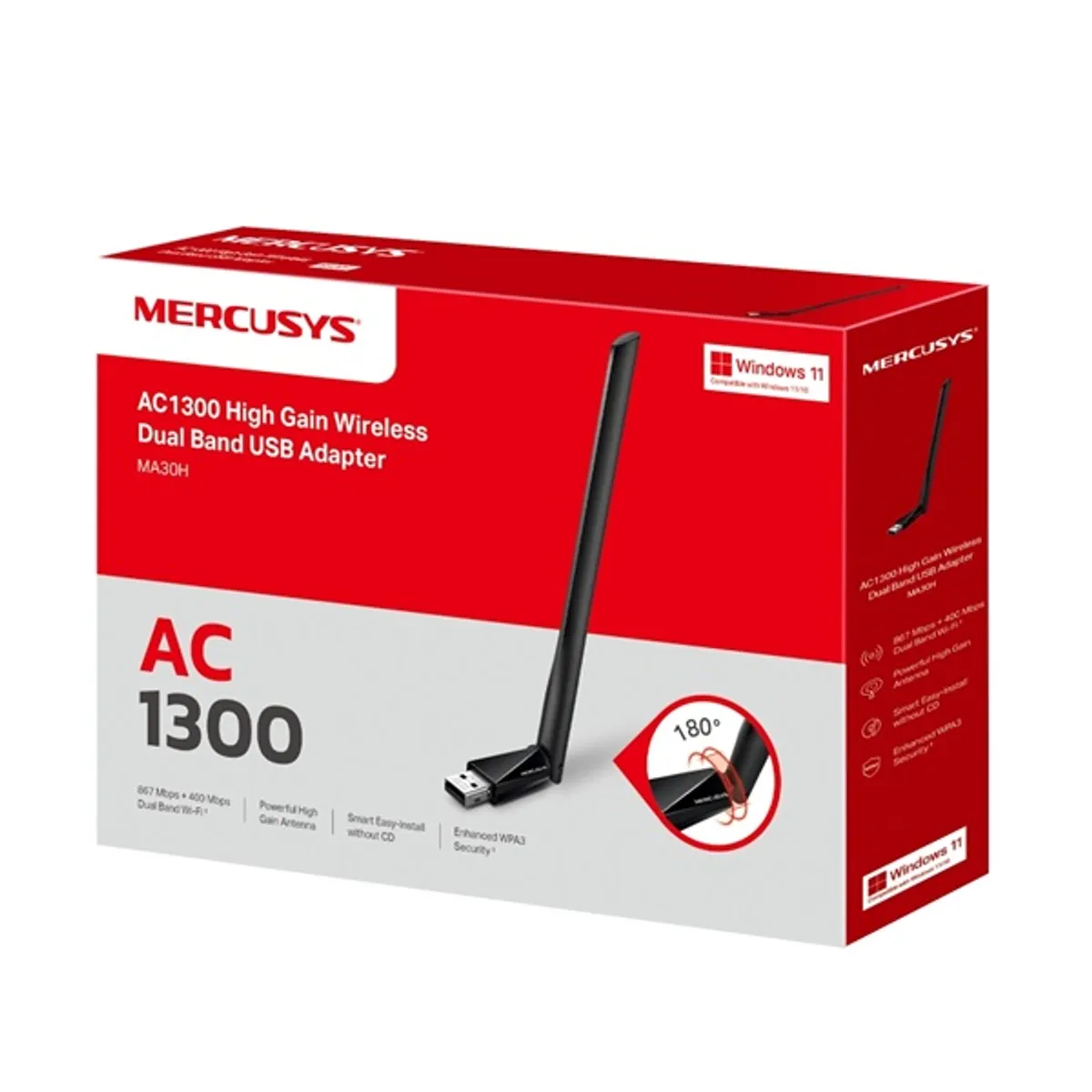 TP-LINK MA30H USB2.0 duál-sáv wifi adapter 2.4 GHz és 5 GHz 1200Mbps 802.11b, 802.11g, 802.11n, 802.11ac #2