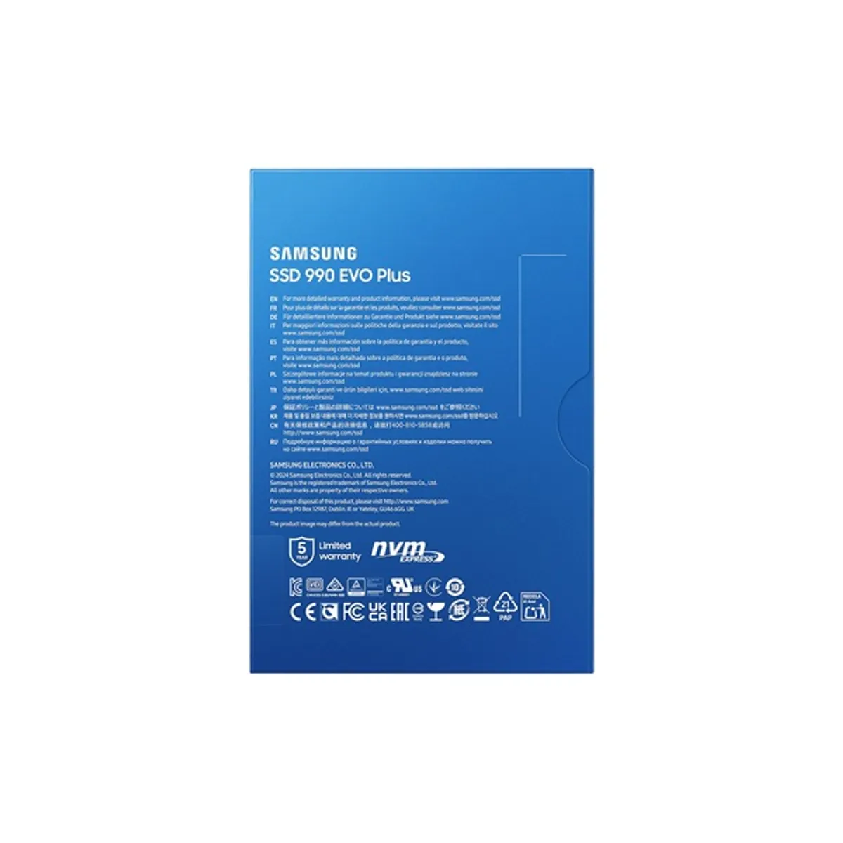SMG PCC MZ-V9S1T0BW Samsung 990 Pro 1TB PCIe 5.0 belső NVMe #6