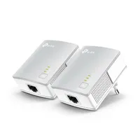 TP-LINK TL-PA4010 KIT AV500 Nano Powerline Ethernet Adapter 300 méter 1 db 10-100Mbps Ethernet Port homeplug aes