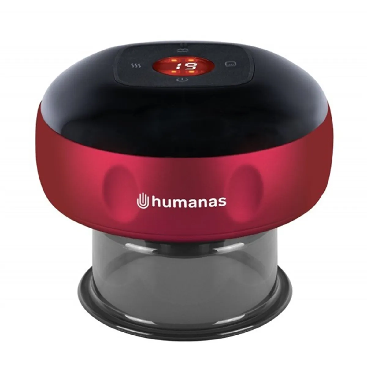HUMANAS HUHS3372 RED Testmasszírozó piros #4