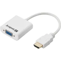Sandberg 508-69 HDMI-VGA konverter USB-tápellátás