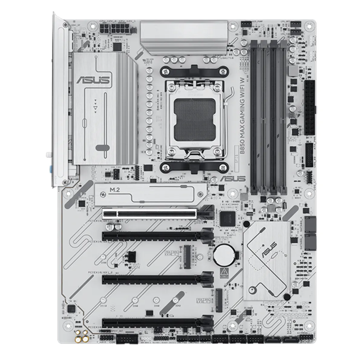 Asus PCC B850 Max Gaming WiFi W AMD AM5 ATX DDR5 4x DIMM 256 GB HDMI DP #1