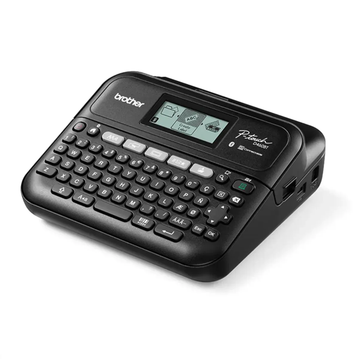 Brother PTD460BTVPYJ1 PT-D460BTVP Bluetooth grafikus kijelző háttérvilágítású, QWERTY billentyűzet, 3,5-18 mm TZe szalagok #3