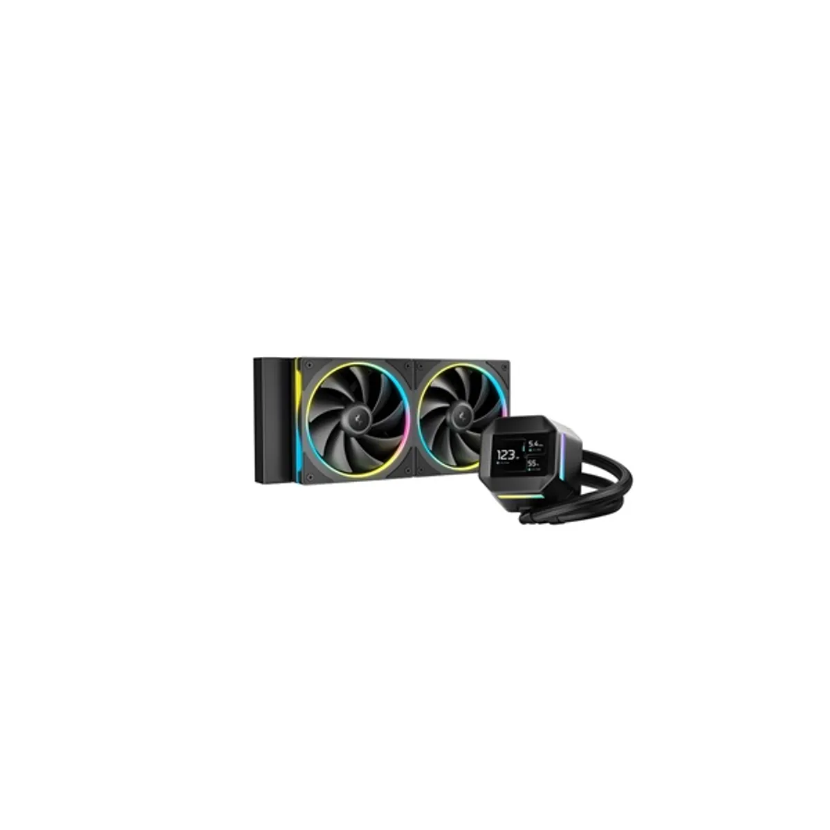 DEEPCOOL R-LM240-BKDMMC-1 R-LM240 vízhűtés 400-2400 RPM 36.07 dB A #1