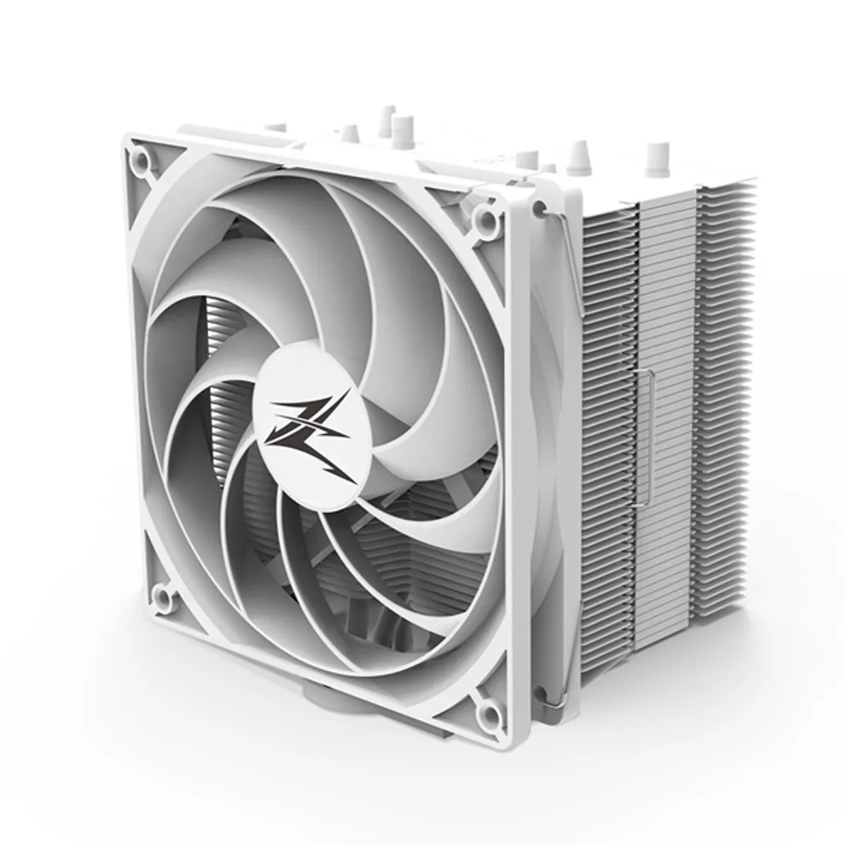 Zalman CNPS10X PERFORMA WHITE processzorhűtő 4 érintkezésű réz hőcső 135 mm PWM ventilátor, 180W TDP, LGA1700, LGA1200, AM4, AM5 #1