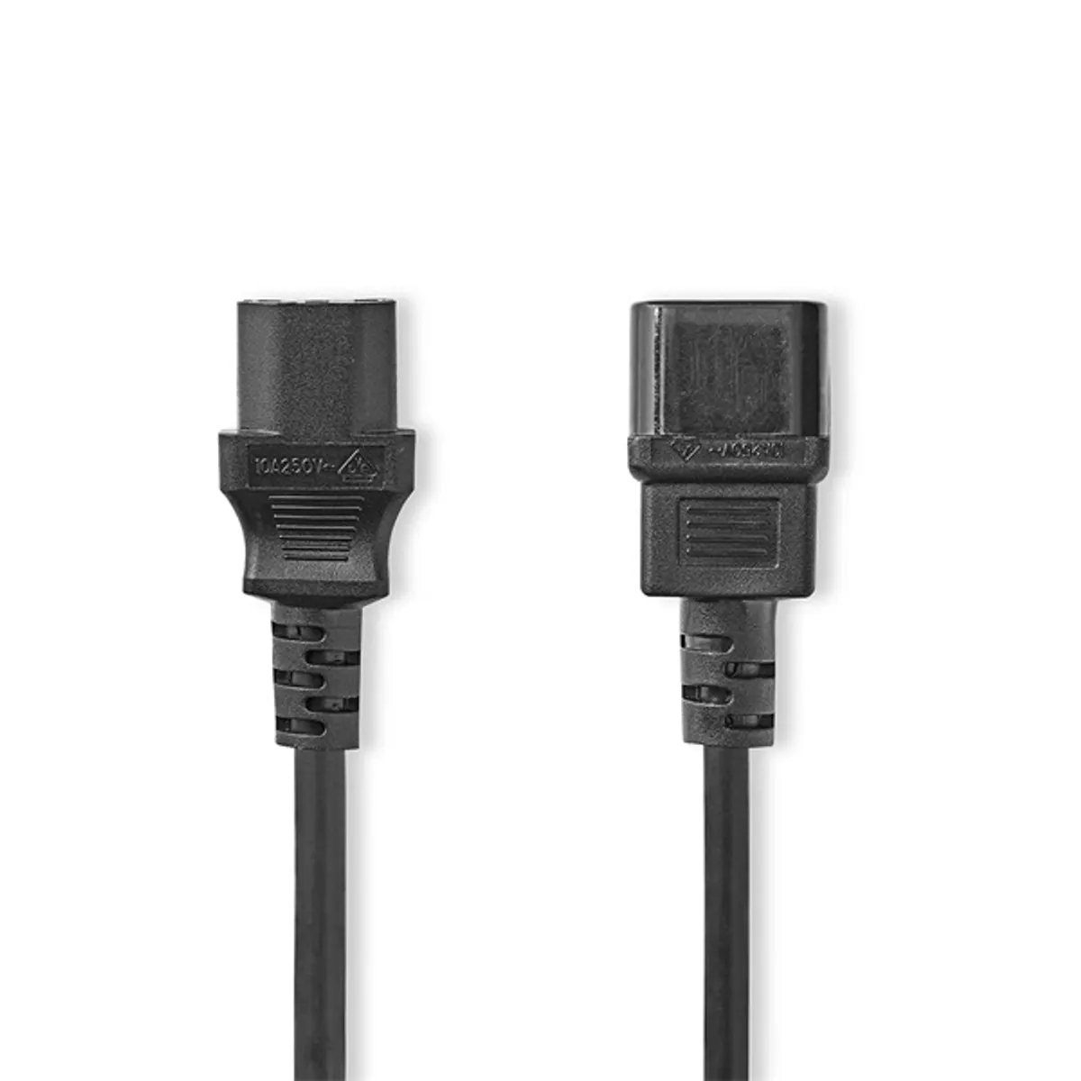 NEDIS CEGL10500BK20 tápkábel IEC-320-C14-C13 3 x 0,75 mm 2 m M-F #2