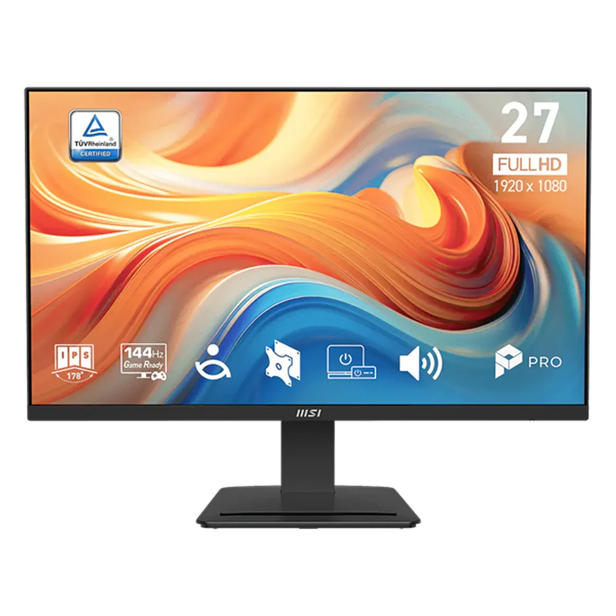 MSI DT 9S6-3PB4CH-250 monitor 27" 144 Hz IPS 1920x1080 16:9 178° HDMI DisplayPort D-Sub #1