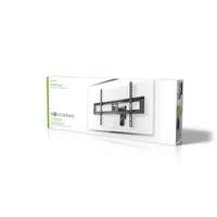 NEDIS TVWM1550BK fali tv-konzol dönthető és forgatható 37"-70" vesa kompatibilis 100x100-600x400 teherbírás 35 kg acél fekete #3